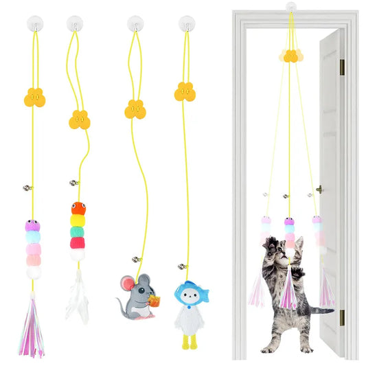 Indoor Hanging interactive cat toy
