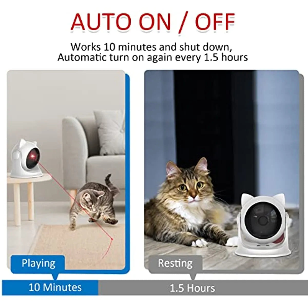 Motion Activated Cat/Dog Laser Toy